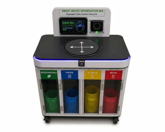 AI Smart Waste Segregation Bin
