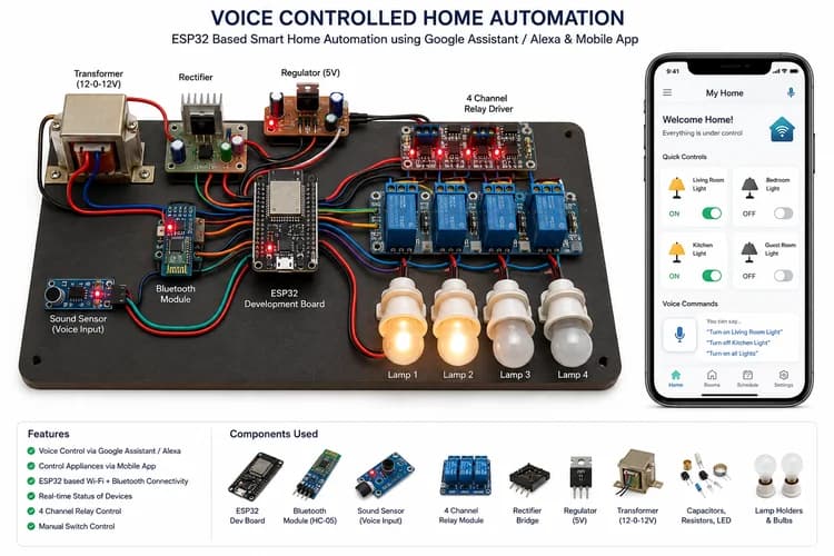 Voice Controlled Home Automation