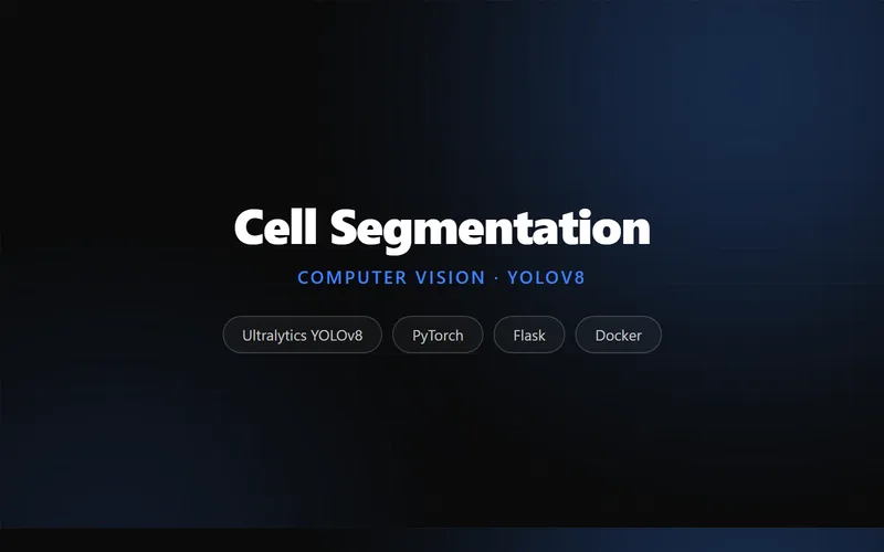 Cell Segmentation using YOLOv8