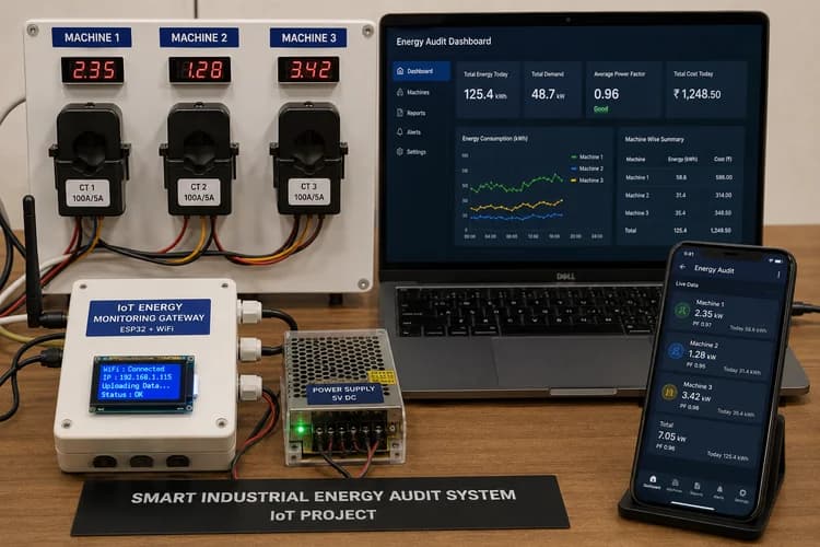 Smart Industrial Energy Audit System
