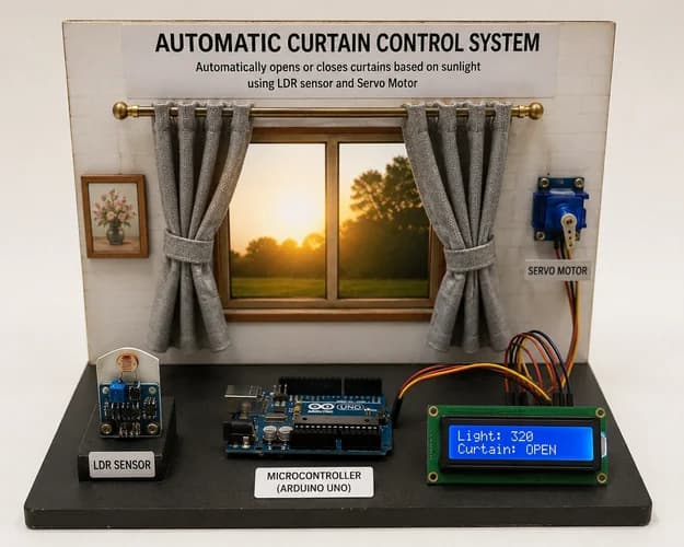 Automatic Curtain Control System