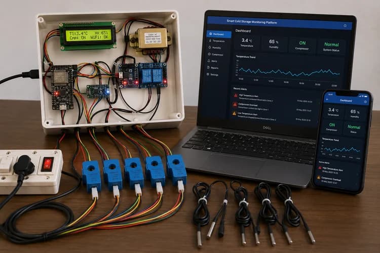 Smart Cold Storage Monitoring Platform