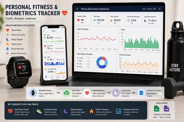 Personal Fitness & Biometrics Tracker