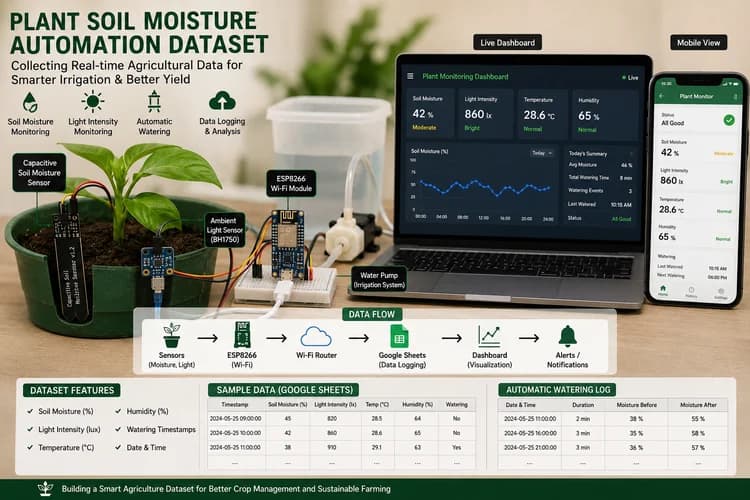 Plant Soil Moisture Automation Dataset