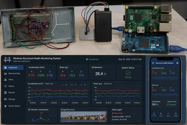 Wireless Structural Health Monitoring System