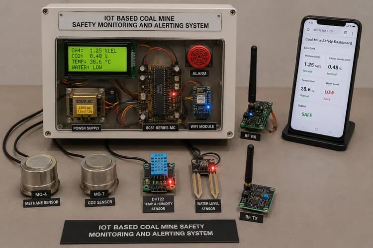 IoT Based Coal Mine Safety Monitoring and Alerting System