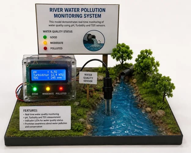 River Water Pollution Monitoring Model