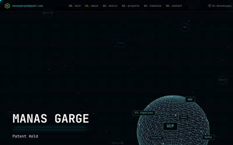 Manas Garge — Portfolio